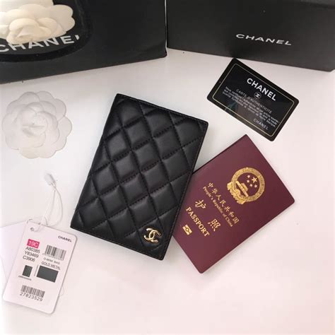 chanel replica business card holder